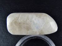 Moonstone - Rainbow (white spectrolite): polished shape