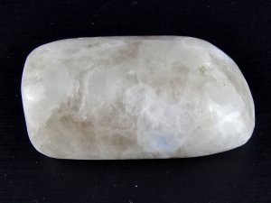 Moonstone - Rainbow (white spectrolite): polished shape