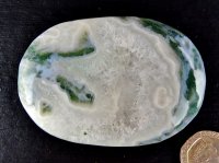 (image for) Agate - Moss: polished pebble