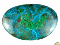 (image for) Chrysocolla Mix - A grade: polished pebble (Peru)