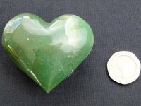 Aventurine - Green: heart