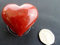 (image for) Red Jasper: heart