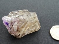 (image for) Smoky / Amethyst Quartz: crystal - Elestial Phantom