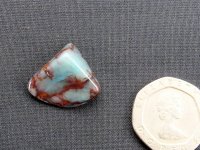 (image for) Chrysocolla Mix (Gemmy): polished piece