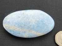 Diopside - Blue (Violan): palmstone