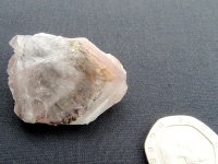 (image for) Clear Quartz: crystal - Chlorite Phantom