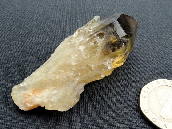 (image for) Kundalini Quartz: crystal - Candle / Celestial (Congo) - Click Image to Close