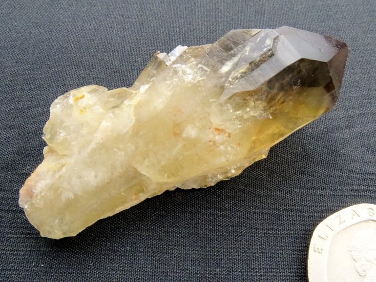 (image for) Kundalini Quartz: crystal - Candle / Celestial (Congo) - Click Image to Close