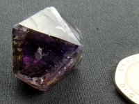 (image for) Ametrine Beta Quartz: crystal - Elestial Included Phantom