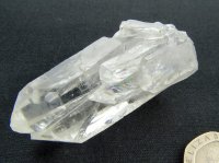 (image for) Clear Quartz: crystal cluster