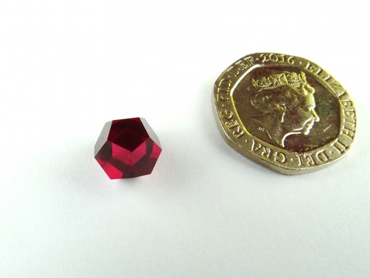 (image for) Siberian Ruby: 5 piece set of Platonic Solids - Click Image to Close