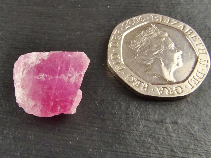 (image for) Tourmaline - Pink: crystal piece (A grade) - Click Image to Close