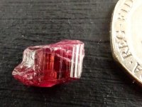 (image for) Tourmaline - Red (Uvite): crystal piece (AA grade)