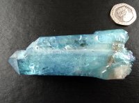 Aqua Aura: crystal - Self-Healed Elestial