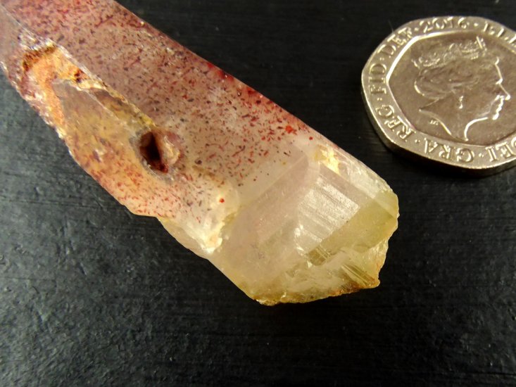 (image for) Fire Quartz: crystal - Isis - Click Image to Close