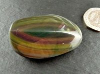 (image for) Obsidian – Rainbow (AA grade): polished piece