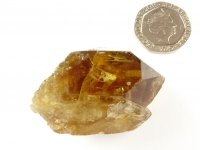 (image for) Citrine - natural: crystal - Isis Twin
