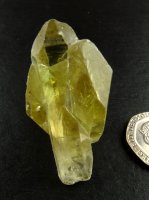 Lemon (Ouro Verde) Quartz: crystal - Bridge