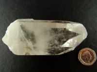 (image for) Clear Quartz: crystal - Chlorite Included Key Channeller