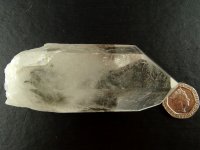 Clear Quartz: crystal - Chlorite Included Key Channeller