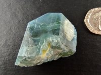 Apatite - Blue-Green: crystal (Russia)