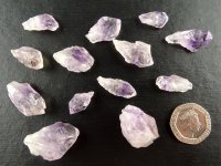 Amethyst: crystals