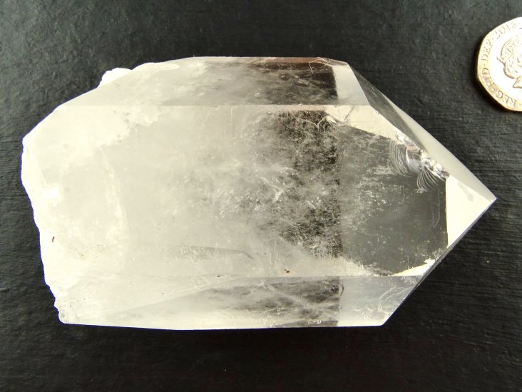 (image for) Clear Quartz: crystal - Record Keeper - Click Image to Close