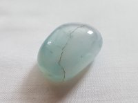 (image for) Chalcedony - Blue: polished pebble