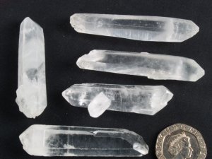Clear Quartz: crystals - DT (xlarge)