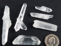 Clear Quartz: crystals - DT (small)