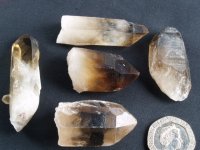 Smoky Quartz (natural): crystals (medium)