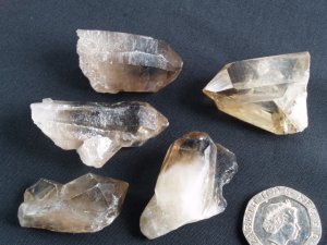 Smoky Quartz (natural): crystals (xsmall)