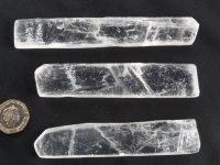 (image for) Selenite: Clear - flat wands.