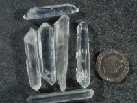 (image for) Clear Quartz: crystals - DT set of 6 (large)