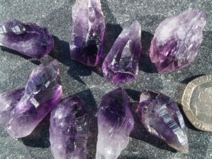 Amethyst: crystals - (xsmall) Uruguay