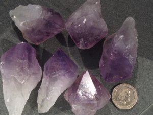 Amethyst - A grade: crystals - (medium) Brazil