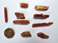 (image for) Kyanite - Orange: blades (xsmall)