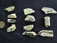 Kyanite - Green with Mica: blades (large)