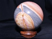 (image for) Gaia (Polychrome) Jasper: sphere - 6cm (Madagascar)
