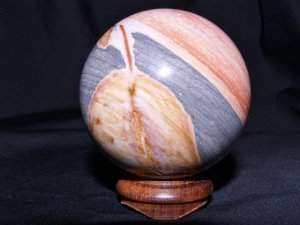Gaia (Polychrome) Jasper: sphere - 6cm (Madagascar)