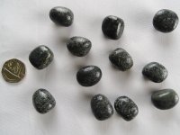 (image for) Preseli (Stonehenge) Bluestone: tumbled stones (large)