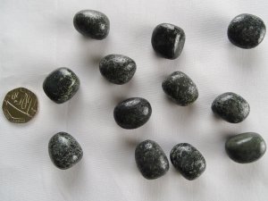 Preseli (Stonehenge) Bluestone: tumbled stones (large)