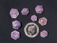 (image for) Sapphire - Violet: crystal slice