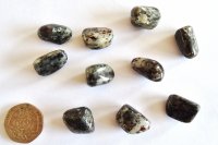 Astrophyllite: tumbled stones