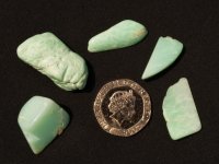Opal - Green (Macedonian): polished pieces (medium)