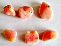 Opal - Pink Andean: polished pieces (medium)