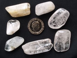 Danburite - Clear/Pink/White: polished pieces (small)