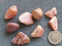 Bustamite: tumbled stones (medium)