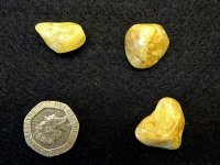 Heliodor (Golden Beryl) - A grade: tumbled stones