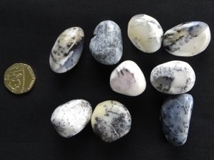 Merlinite: tumbled stones (small)